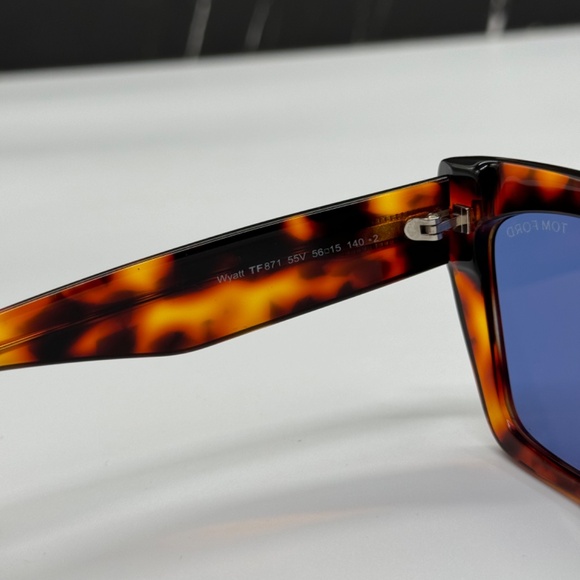 NEW TOM FORD TF871 55V WOMEN CAT EYE SUNGLASSES TOM FORD WYATT FT0871/S 55V main image 11